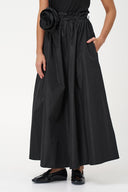 Women's Woven Pull-On Maxi Circular Skirt | M