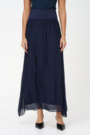 Women's Woven A-Line Pull-On Skirt