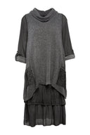 Women’s Knit Long Sleeve Dress | M