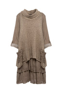 Women’s Knit Long Sleeve Dress | M