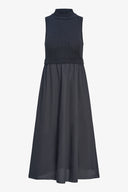 Women's Knit/Woven Combo Dress