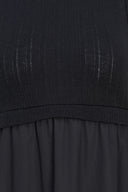 Women's Knit/Woven Combo Dress
