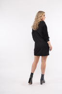 Women’s Knit Long Sleeve Dress. Composition: 95% Polyester and 5% Elastane. 
