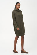 Women's Knit Turtle-Neck Dress | M