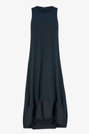 Women's Knit Woven Combo Dress