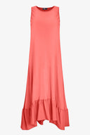 Women's Knit Woven Combo Dress