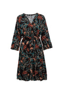 Women’s Woven 3/4 Sleeve Dress | M