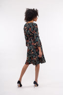 Women’s Woven 3/4 Sleeve Dress. Composition: 100% Viscose. 
