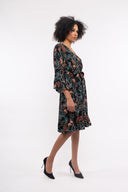 Women’s Woven 3/4 Sleeve Dress. Composition: 100% Viscose. 