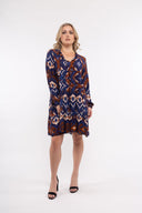 Women’s Woven Long Sleeve Dress. Composition: 100% Viscose. 