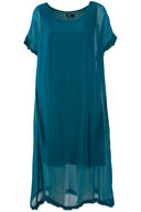 Women’s Woven Short Sleeve Dress | M
