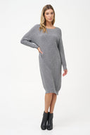 Women's Knit Crew-Neckline Dress | M