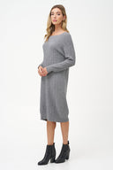 Women's Knit Crew-Neckline Dress | M