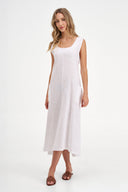 Women's Knit Woven Combo Dress | M