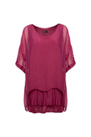 Women’s Woven 3/4 Sleeve Tunic | M