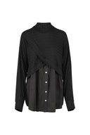 Women's Knit & Woven Tunic | M