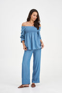 Women's Woven Tunic Top