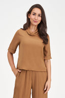 Women's Woven Tunic Top