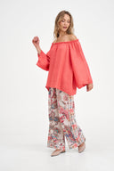 Women's Woven Tunic Top