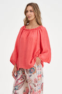 Women's Woven Tunic Top