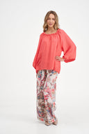 Women's Woven Tunic Top