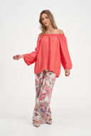 Women's Woven Tunic Top