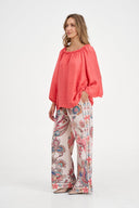 Women's Woven Tunic Top