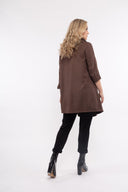 Women’s Knit Long Sleeve Tunic. Composition: 95% Cotton and 5% Spandex. 