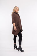 Women’s Knit Long Sleeve Tunic. Composition: 95% Cotton and 5% Spandex. 