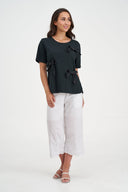 Women's Woven Tunic Top