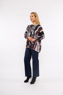 Women’s Knit Long Sleeve Tunic. Composition: 55% Viscose, 40% Polyester and 5% Elastane. 