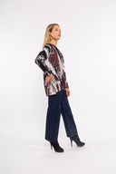 Women’s Knit Long Sleeve Tunic. Composition: 55% Viscose, 40% Polyester and 5% Elastane. 