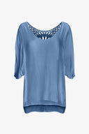 Women's Woven Tunic Top