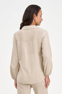 Women's Woven Tunic Top