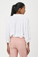 Women's Woven Button-Down Shirt | M