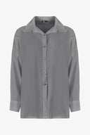 Women's Woven Button-Down Long Sleeve Shirt | M
