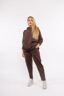 Women’s Knit Long Sleeve Sweatshirt. Composition: 100% Cotton. 