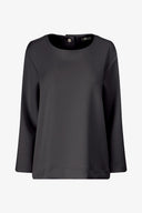 Women's Knit Crew-Neckline Sweatshirt | M
