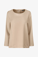 Women's Knit Crew-Neckline Sweatshirt | M