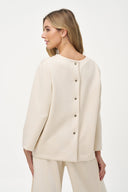 Women's Knit Crew-Neckline Sweatshirt | M