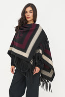 Women's Woven Poncho