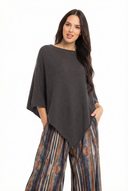 Women’s Knit Poncho | M