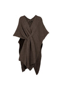 Women’s Knit Poncho | M