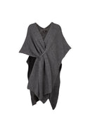 Women’s Knit Poncho | M