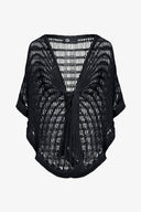 Women's Knit Poncho Top