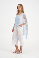 Women's Knit Poncho Top