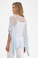 Women's Knit Poncho Top