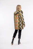 Women’s Knit Long Sleeve Coat. Composition: 60% Viscose, 35% Polyester and 5% Elastane. 