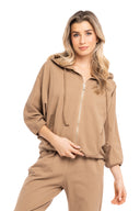 Women’s Knit 3/4 Sleeve Hoodie