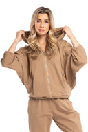 Women’s Knit 3/4 Sleeve Hoodie